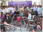 NBCC Services Limited distributes Aids to Differently Abled