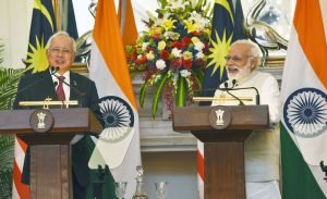 The Prime Minister, Shri Narendra Modi and the Prime Minister of Malaysia, ..