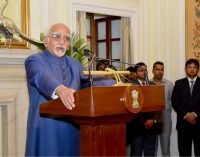 The Vice President, Shri M. Hamid Ansari addressing the 8th Conference..