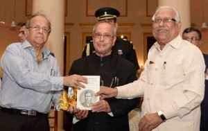 President  Receives First Copy of Book ‘Metaphysics, Morals and Politics’