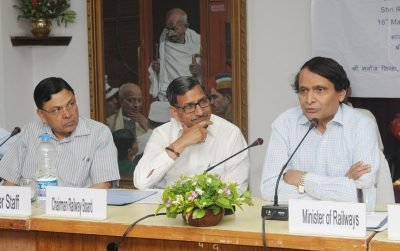 Suresh Prabhakar Prabhu address conference on Data Analytics for Indian Railways