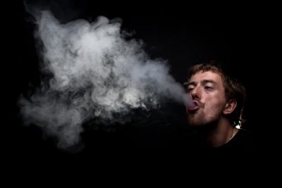 Passive smoking can be a significant irritant to add to severity