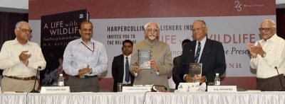 VICE PRESIDENT RELEASES BOOK “A Life with Wildlife :from Princely India to the present”
