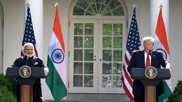 INDIA ,US VOWS TO BOOST ECONOMIC COOPERATION AND FIGHT TERROR