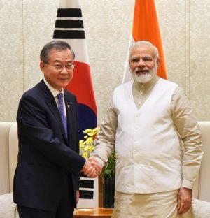 SPECIAL ENVOY SOUTH KOREA MR. JEONG DONG-CHAE MEETS PM