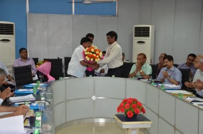 RAJENDRA PAL GAUTAM,CHAIRMAN ,DELHI JAL BOARD CHAIRS 131st BOARD MEET