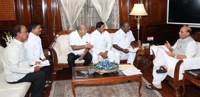 MLC’s from Telangana calls on the Home Minister