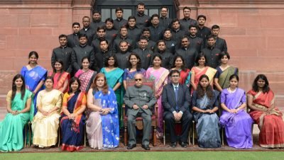 Officer Trainees of Indian Foreign Service of 2016 batch meet President
