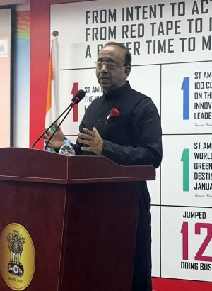 VIJAY GOEL INTERACTS WITH INDIAN COMMUNITY AT SHANGHAI