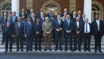 PRIME MINISTER MEET PRESIDENT OF SPAIN MR. MARIANO RAJOY