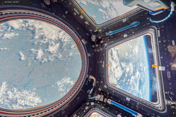 GOOGLE MAPS LAUNCHES STREET VIEW OF ISS