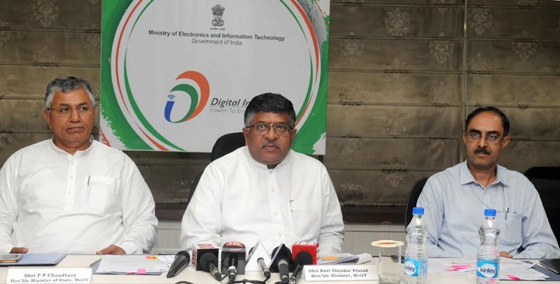 RAVI SHANKAR PRASAD CHAIRS MEET ON GLOBAL CONFERENCE ON CYBERSPACE