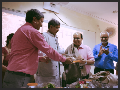 Nobel Peace Prize winner Kailash Satyarthi lauds  CRISP on skill training  Programs