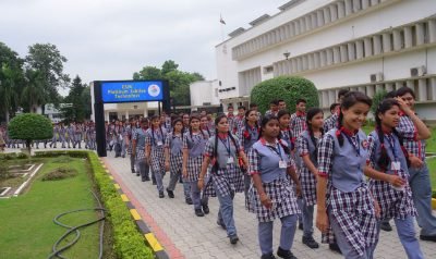 VARIOUS SCHOOL STUDENTS VISIT CSIR PLATINUM JUBILEE TECHNOFEST