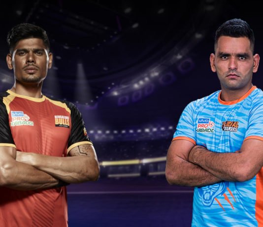 BENGAL WARRIORS OUTPLAYS BENGALURU BULLS IN PRO KABADDI LEAGUE