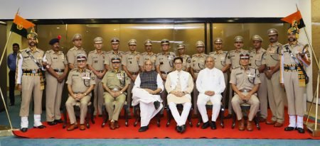 The Pipping Ceremony on Promotion of officers and personnel of ITBP held in New Delhi