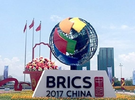 FOUNDATION STONE LAYING CEREMONY OF HQ OF BRICS NEW DEVELOPMENT BANK HELD IN SHANGHAI