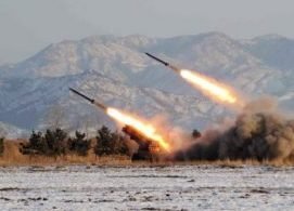 NORTH KOREAN LAUNCHES  MISSILE THAT FLEW OVER NORTHERN JAPAN ,PLUNGES INTO PACIFIC OCEAN