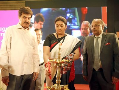 SMRITI IRANI INAUGURATES ‘VASTRA 2017’ AT JAIPUR