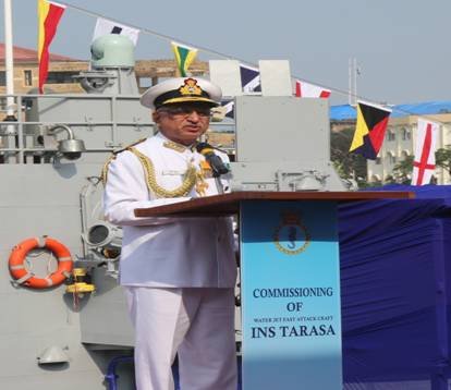 Indian Navy commissions Water Jet Fast Attack Craft at Mumbai – 26 Sep 17 