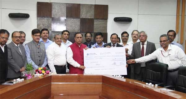 15 CRORE CONTRIBUTED BY OIL PSU’S FOR FLOOD RELIEF FUND