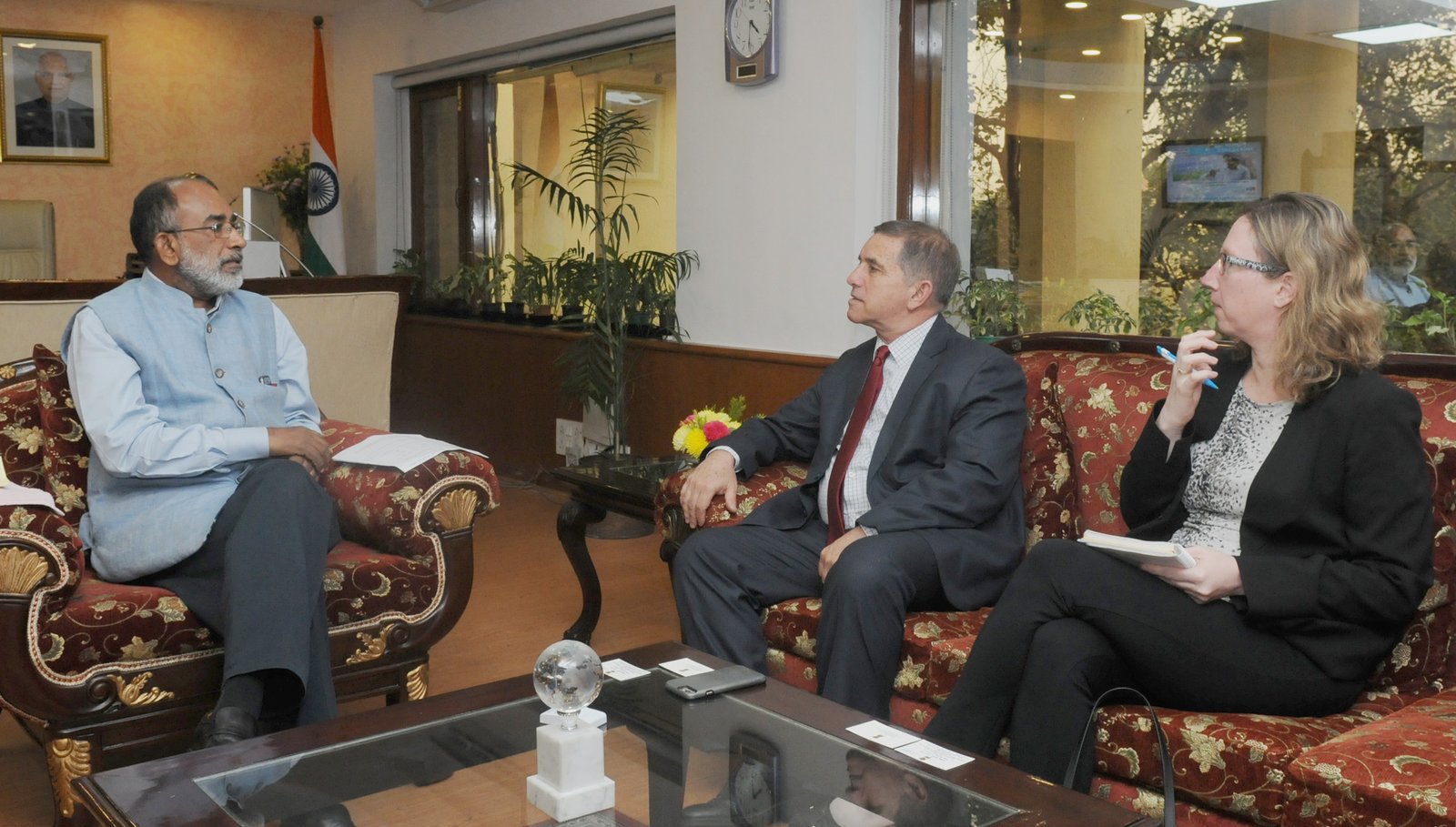 Ambassador of Israel to India meet Alphons Kannanthanam