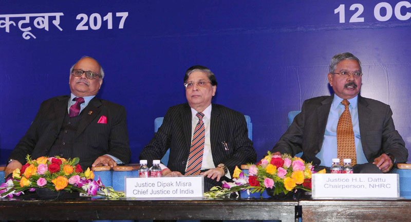 NHRC is doing excellent job, says Justice Deepak Misra, Chief Justice of India
