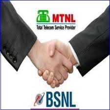 MTNL,BSNL MAY MERGE ,GOVERNMENT THINKING ON A REVIVAL PLAN OF WIRELESS BIZ