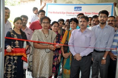 EYE CHECK-UP CAMP FOR SENIOR CITIZENS ORGANIZED BY NHPC