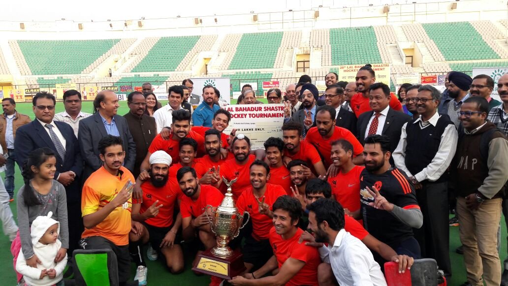 PNB wins 28th Lal Bahadur Shastri Hockey Tournament from Indian Railways