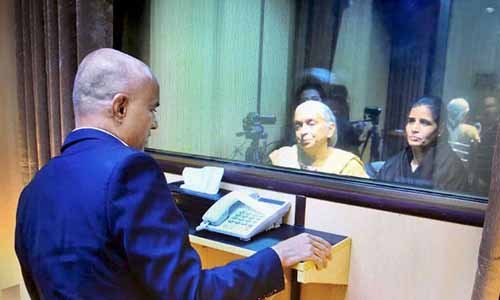 At Pak meeting, Jadhav’s family members harassed, had to remove mangalsutra, bindi, bangles