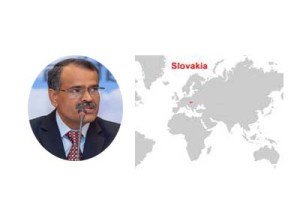 HARSH K JAIN ASSUMES OFFICE AS AMBASSADOR OF INDIA TO THE SLOVAK REPUBLIC