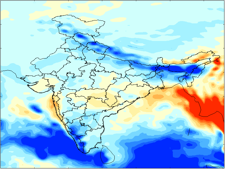 All India Weather Warning Bulletin (1700 hours) 