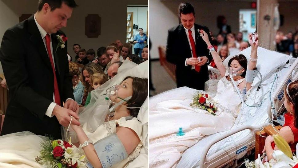 Woman Battling Breast Cancer Dies Just Hours After Her Hospital Wedding