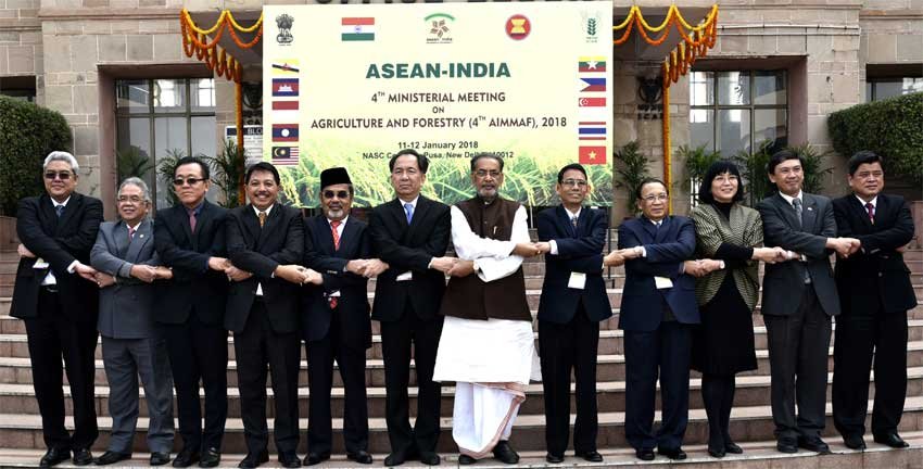 India and ASEAN countries agree to tackle challenges of  climate change, price volatility