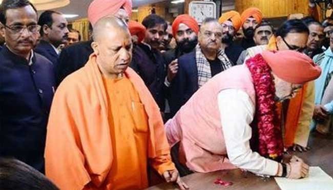 Hardeep Singh Puri files nomination for Rajya Sabha