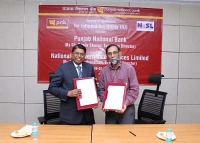 PNB signed an agreement for Information Utility with National E-Governance Services Ltd