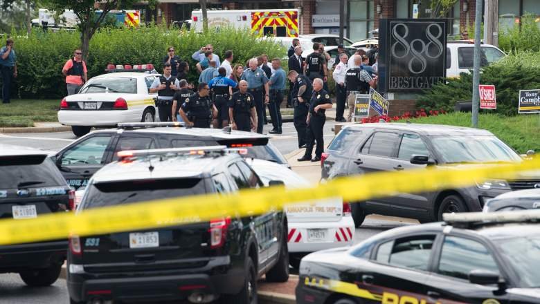 FIVE PEOPLE KILLED IN A SHOOTING AT CAPITAL GAZETTE NEWSPAPER IN ANNAPOLIS