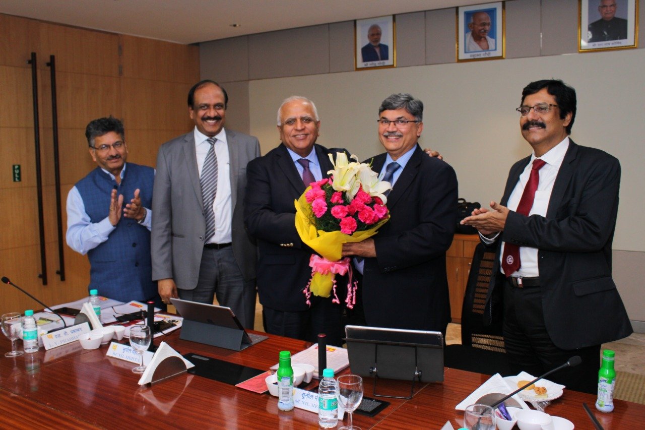 SUNIL MEHTA ,CEO & MD PNB FELICITATED ON BECOMING IBA CHAIRMAN