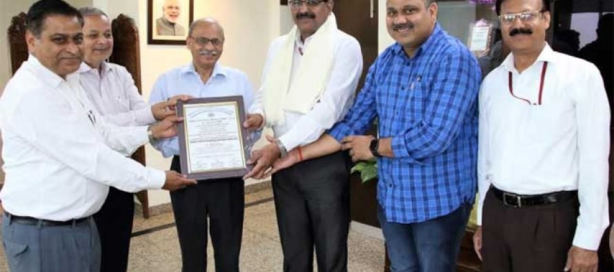 CMD, NHPC conferred ‘Eminent Water Resources Engineer Award’