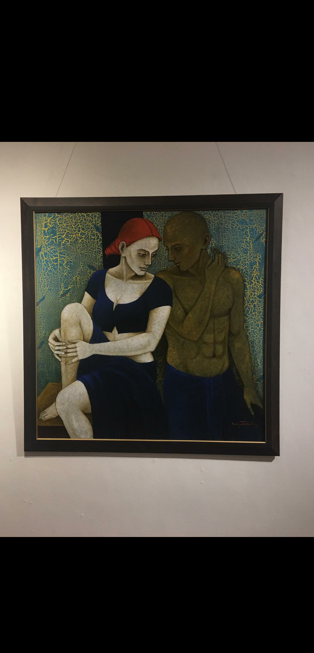 Cosmic Voyage a spellbound Art Exhibition curated  by Dr. Meenu Kumar held at India Habitat Centre.