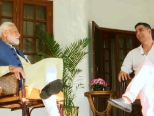 Never thought of becoming PM: Modi to Akshay Kumar