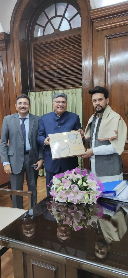 Md With Mos Shri Anurag Singh