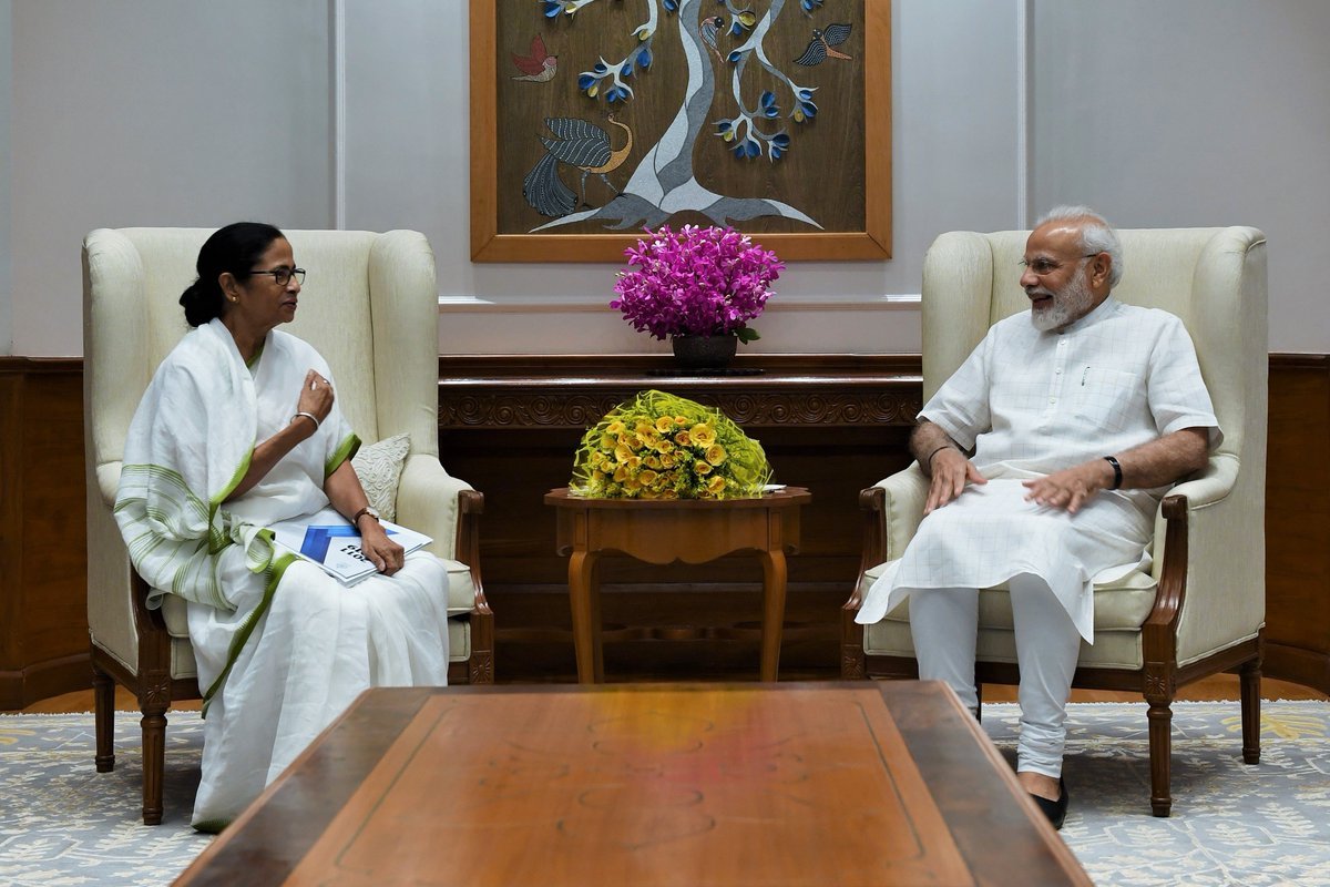 Mamata Banerjee meets PM Modi