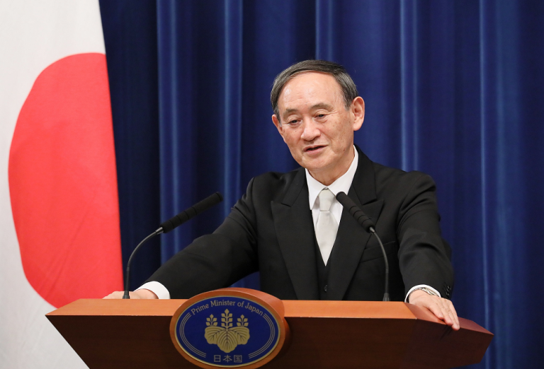 Japan Prime Minister Yoshihide Suga Wc Government Of Japan 768x522