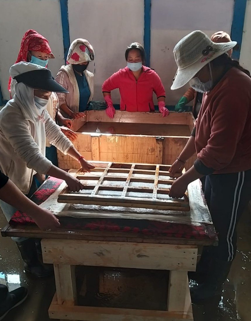 KVIC Brings Alive 1000-yrs Old Monpa Handmade Paper Industry in Tawang to Revive the Heritage Art; a Historic Feat for North East