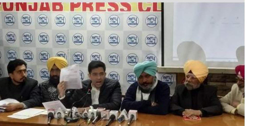 Punjab Chief Minister Capt. Amarinder Singh was aware about three farm laws since August 2019 claims Raghav Chadha AAP Leader.