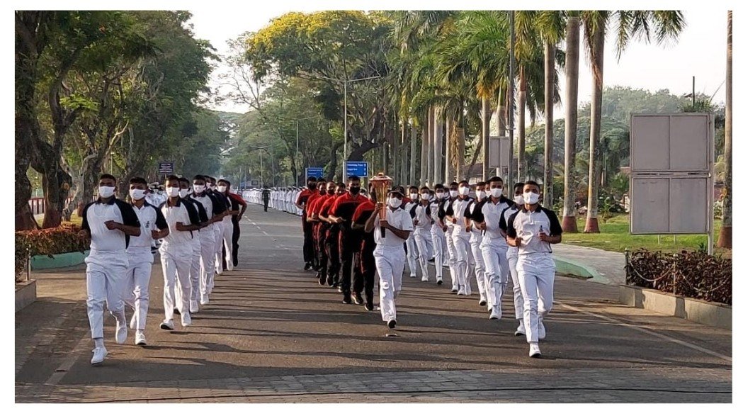 Swarnim Vijay Mashaal in Southern Naval Command, Kochi