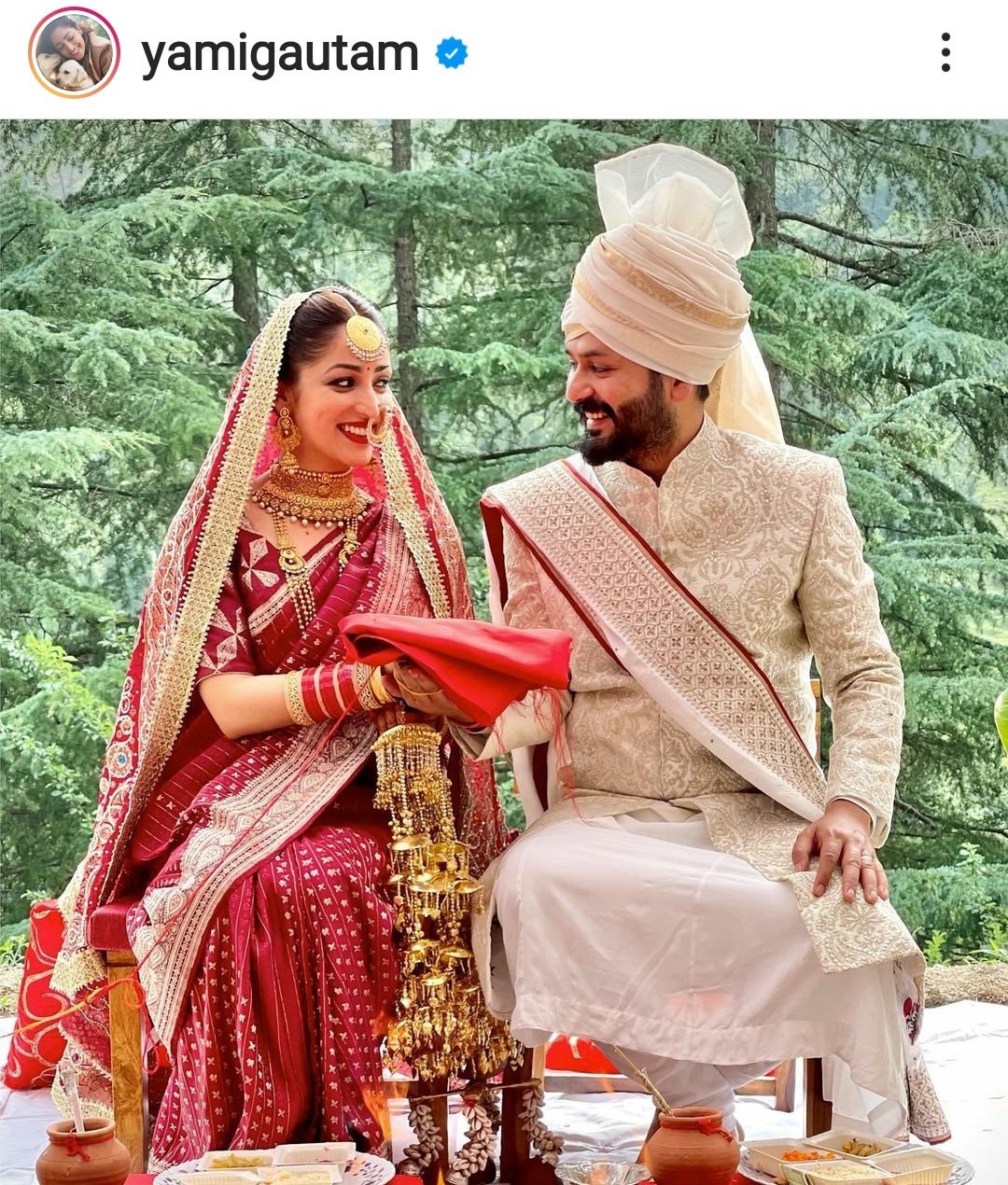 Actress Yami Gautam ties wedding knot with URI Director Aditya Dhar.