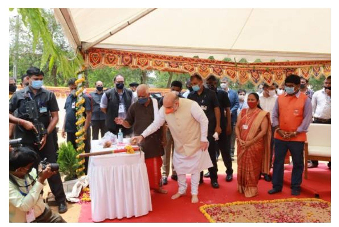 Union Home Minister Amit Shah inaugurates various developmental works of the government worth Rs. 36 Crore in Gandhinagar Lok Sabha constituency